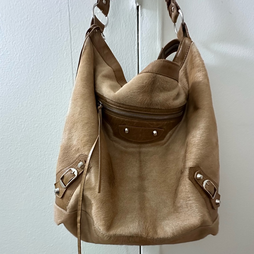 Balenciaga Tan Shoulder Bag - Picture 9 of 15
